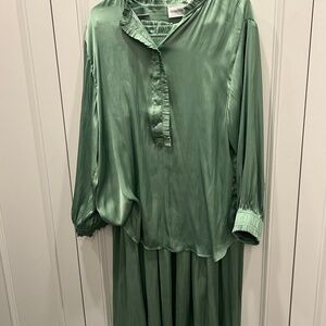 California-based Flannel 2-piece outfit